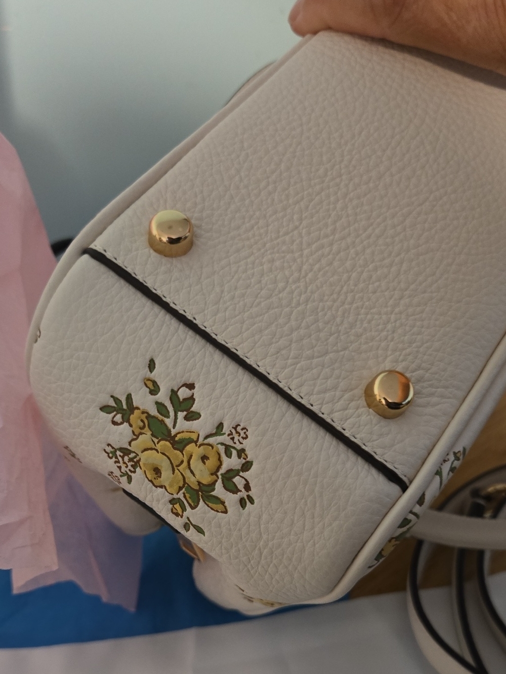 NWOTs Coach Savanna Handbag/crossbody 7x8 (#1865) - Picture 13 of 13